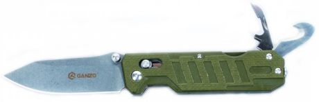 Ganzo G735 (G735-GR) - складной нож с дополнительными инструментами (Green)