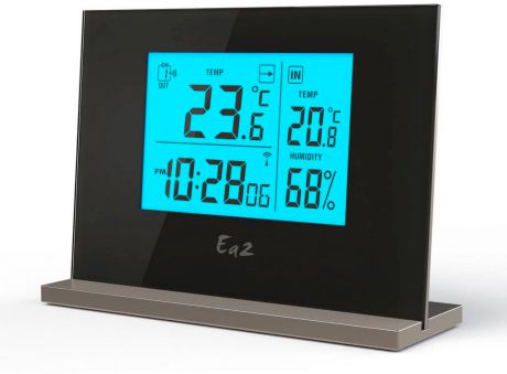 Ea2 EN202 - термометр с часами (Black)