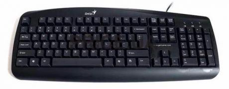 Genius KB-110 USB/RU/CB - проводная клавиатура (Black)