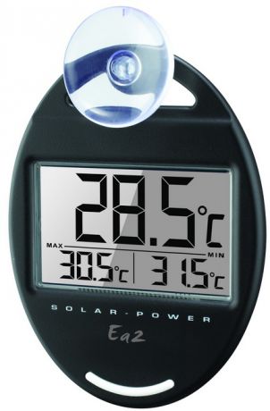 Ea2 ET100 - термометр на солнечной батарее (Black)