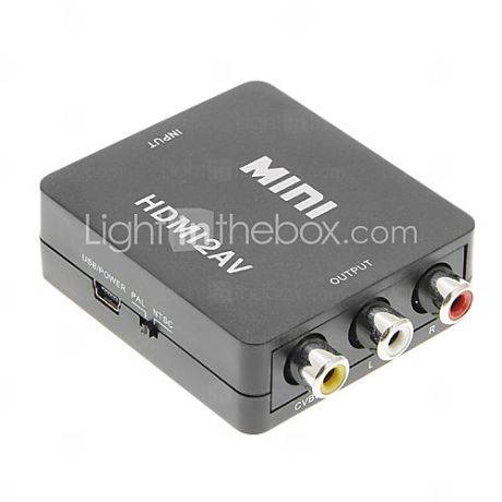 HD Video Converter hdmi2av 1080p