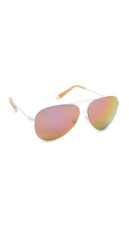 Victoria Beckham Классические солнцезащитные очки-авиаторы Victoria
