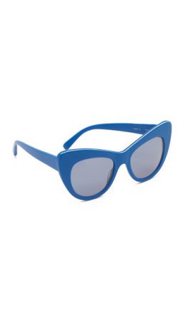Stella McCartney Солнцезащитные очки «кошачий глаз» с цепочкой