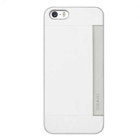 Чехол для iPhone 5/5S/SE Ozaki O!coat-0.3 Poket (White)