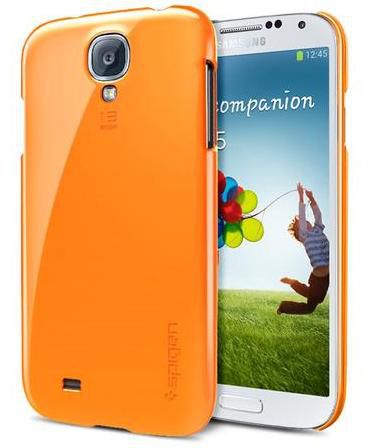 Чехол для Samsung S4 SGP Ultra Thin Air (Tangerine Tango)