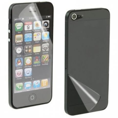 Защитная пленка для iPhone 5/5S/SE Red Line - экран + задняя часть - Супер-прозрачная