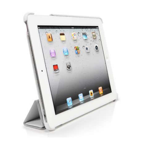 Задник для Apple iPad SGP Leather Griff (White)