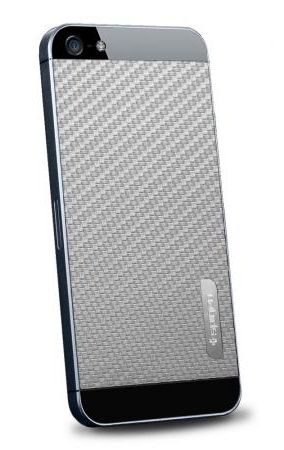Пленка для iPhone 5/5S/SE SGP Skin Guard Set (Carbon Gray)
