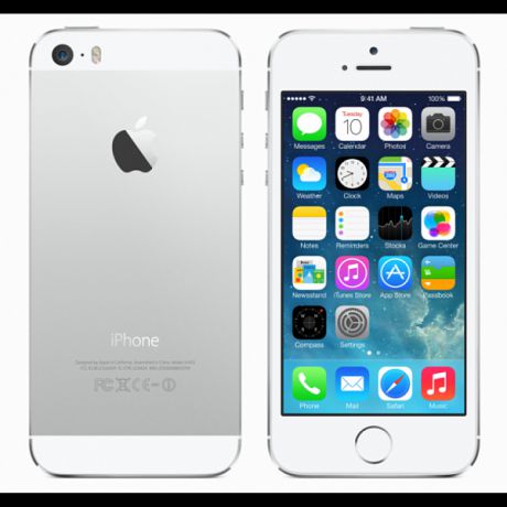 Телефон Apple iPhone 5S 16Gb A1457 (Серебристый) RU