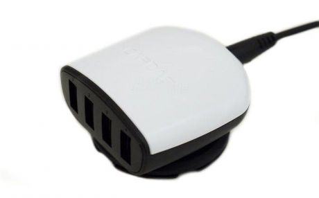 Автомобильная зарядка CAPDASE Quartet USB Car Charger Boosta Z4 6.2A