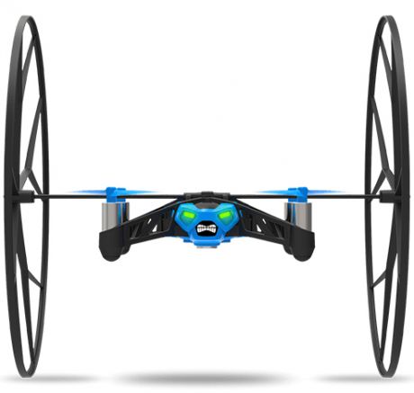 Радиоуправляемый мини-дрон Parrot Rolling Spider (Синий)