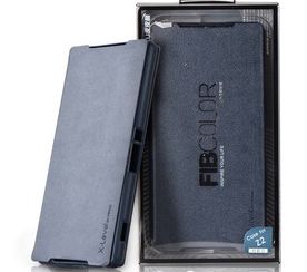 Чехол-книжка FibColor для Sony Xperia Z3 Compact (Синий)