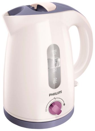 Чайник Philips HD4678 (белый-лиловый)