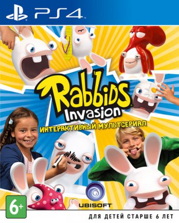 Игра для PlayStation 4 Rabbids Invasion