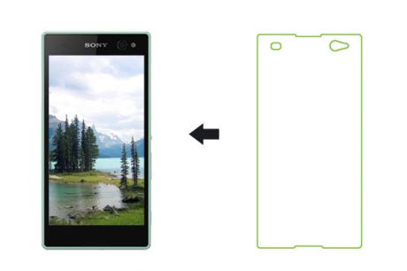 Защитное стекло для телефона Sony Xperia C3