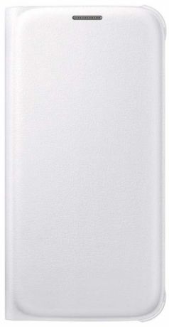 Чехол Samsung Flip Cover для Galaxy S6 (White)