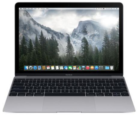Ноутбук Apple MacBook 2015 12" 8GB 256Gb (Space Gray) MJY32
