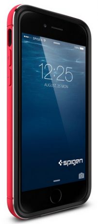 Бампер для Apple iPhone 6/6S SGP Spigen Neo Hybrid (Красный)