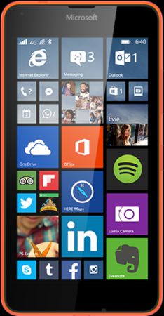 Телефон Microsoft Lumia 640 LTE (Оранжевый)