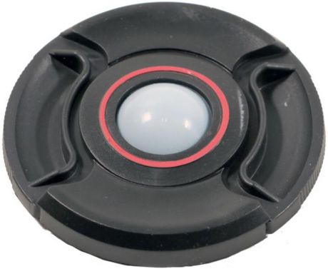 Крышка Flama FL-WB67С на объектив для защиты и установки баланса белого, 67mm, цвет черный/красный
