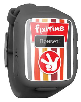 FixiTime детские часы-телефон (Черный)