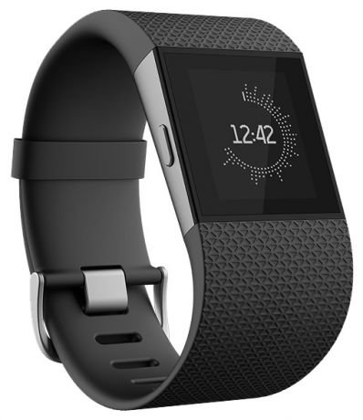 Умный браслет Fitbit Surge L (Черный)
