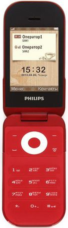 Телефон Philips E320 (Красный)