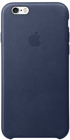 Чехол для Apple iPhone 6/6S Leather Case (Midnight Blue)