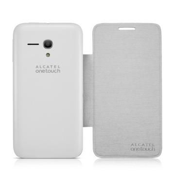Чехол для Alcatel One Touch 5038 Flip Cover (Белый)