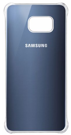 Чехол Samsung Glossy Cover для Galaxy S6 Edge Plus (Черный) EF-QG928MBEGRU
