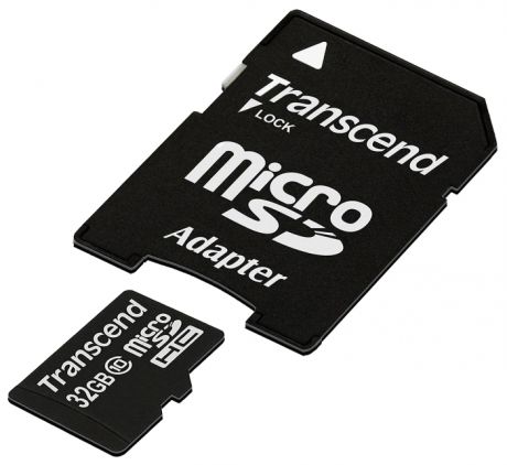 Карта памяти Transcend MicroSDHC 32Gb (Class 10)