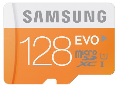 Карта памяти Samsung microSDHC EVO 128Gb +SD adapter