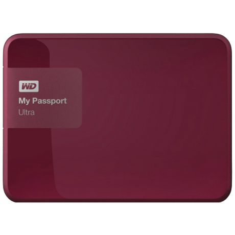 Внешний жесткий диск Western Digital My Passport Ultra 1Tb WDBDDE0010BBY-EEUE (Красный)