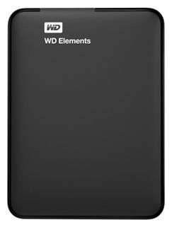 Внешний жесткий диск WD 2Tb 2.5" Elements Portable WDBU6Y0020BBK-EESN (Черный)