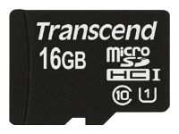 Карта памяти Transcend MicroSDHC 16Gb (Class 10)