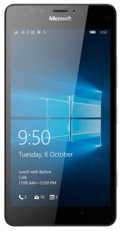 Телефон Microsoft Lumia 950 Dual Sim (Черный)