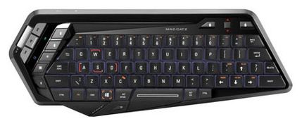 Клавиатура мобильная Mad Catz S.T.R.I.K.E.М US/RUS (Black)
