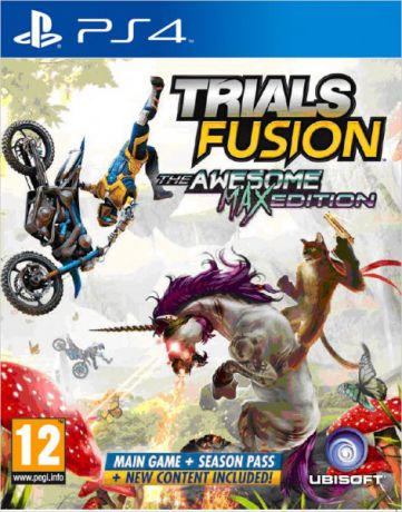 Игра для PlayStation 4 Trials Fusion: The Awesome. Max Edition (русская инструкция )