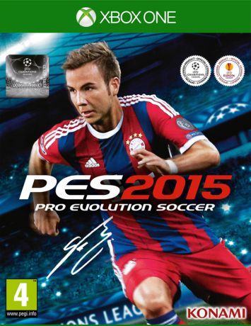Игра для Xbox One Pro Evolution Soccer 2015 (русские субтитры)