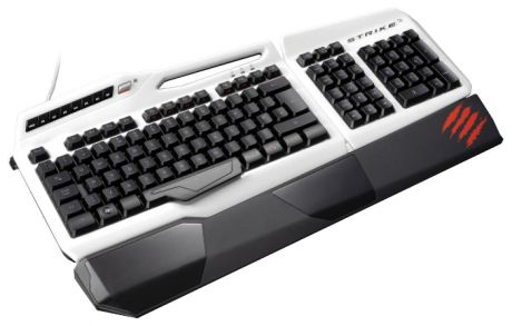 Клавиатура игровая Mad Catz S.T.R.I.K.E.3 RUS (White) + купон от "World of Tanks"