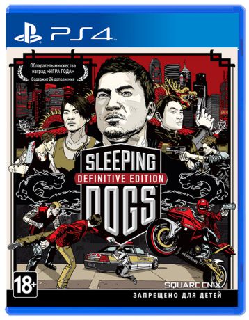 Игра для PlayStation 4 Sleeping Dogs Definitive Edition(Steelbook) (русские субтитры)