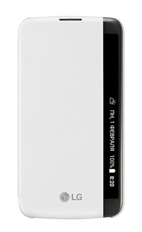 Чехол для LG K410/430 FlipCover (Белый)