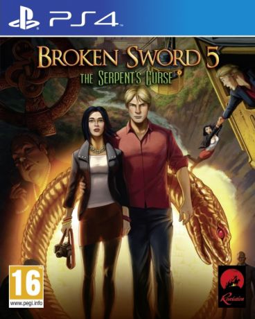 Игра для PlayStation 4 Broken Sword 5 the Serpent