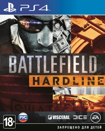 Игра для PlayStation 4 Battlefield Hardline (русская версия)