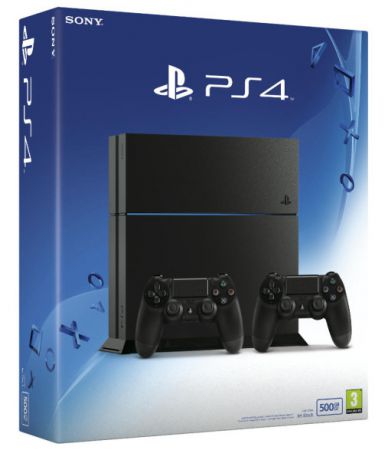Игровая приставка Sony PlayStation 4 500 Gb (Матовая черная) + контроллер