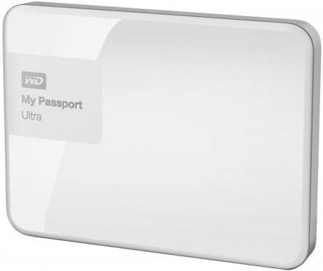 Внешний жесткий диск Western Digital My Passport Ultra 1Tb WDBDDE0010BWT-EEUE (Белый)
