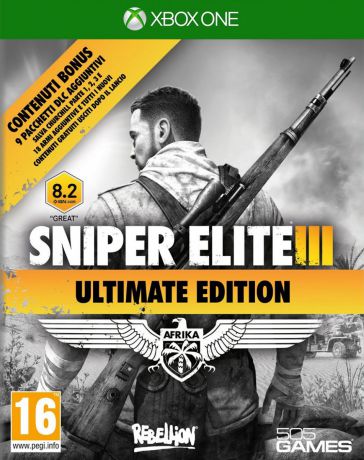 Игра для Xbox One Sniper Elite 3 Ultimate Edition (русская версия)