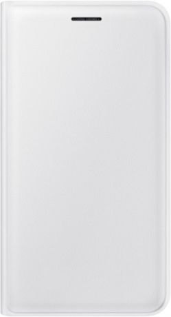 Чехол Samsung Flip Cover для Galaxy J1 mini SM-J105H (2016)  (Белый) EF-FJ105PWEGRU
