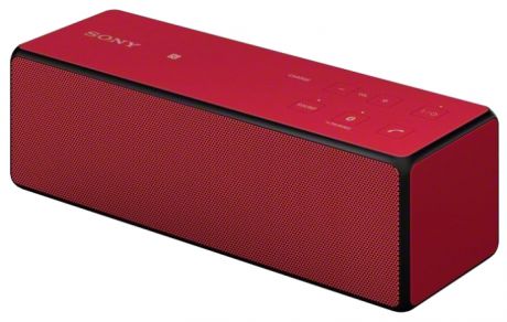 Портативная акустика Sony SRS-X33 (Красная)