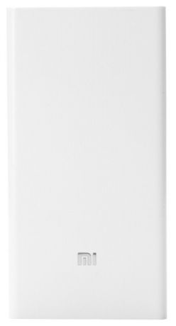 Внешний аккумулятор Xiaomi Mi Power Bank 20000 mah USB Type-C (Белый)